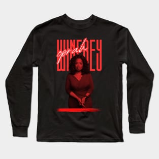 Oprah winfrey///original retro Long Sleeve T-Shirt